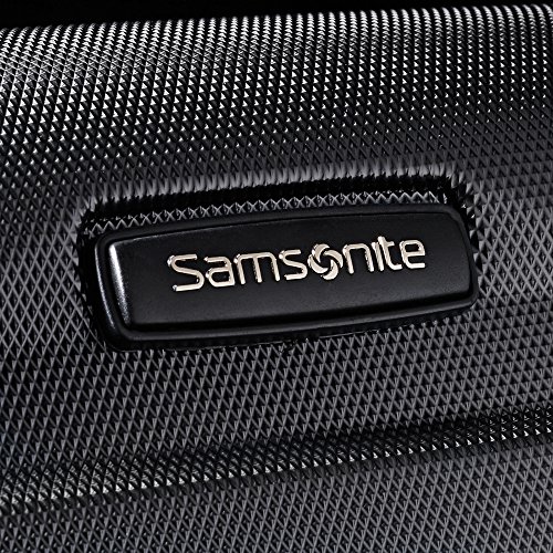 Samsonite Omni Hardside Luggage 28" Spinner Black (68310-1041) Bundle with Deco Gear Ultimate 10pc Luggage Accessory Kit