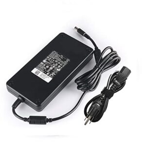New 240W AC Charger for Dell Alienware M17 R1 R2 R3 R4 R5 M17X R2 R3 M18X Area-51m R2 G5 G7 M6400 M6500 M6600 J211H FWCRC C3MFM U896K 6RTJT Y044M Laptop Adapter Power