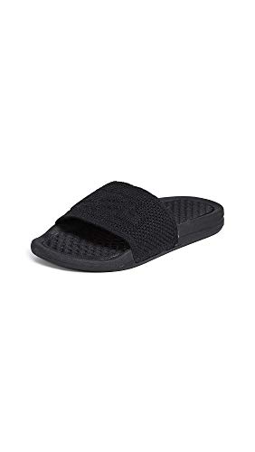 APL: Athletic Propulsion Labs Women's Big Logo TechLoom Slide Sandals, Black, 8 Medium US