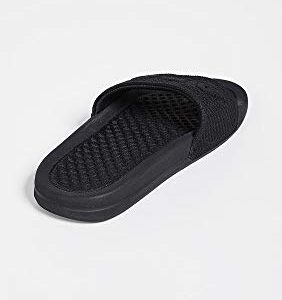 APL: Athletic Propulsion Labs Women's Big Logo TechLoom Slide Sandals, Black, 8 Medium US