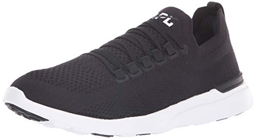 APL: Athletic Propulsion Labs Women's Techloom Breeze Sneakers, Black/Black/White, 7 Medium US