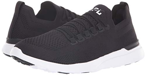 APL: Athletic Propulsion Labs Women's Techloom Breeze Sneakers, Black/Black/White, 7 Medium US