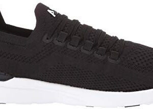 APL: Athletic Propulsion Labs Women's Techloom Breeze Sneakers, Black/Black/White, 7 Medium US