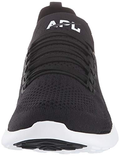 APL: Athletic Propulsion Labs Women's Techloom Breeze Sneakers, Black/Black/White, 7 Medium US