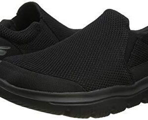 Skechers Men's GO Walk Evolution Ultra-Impeccable Sneaker, Black, 10 X-Wide