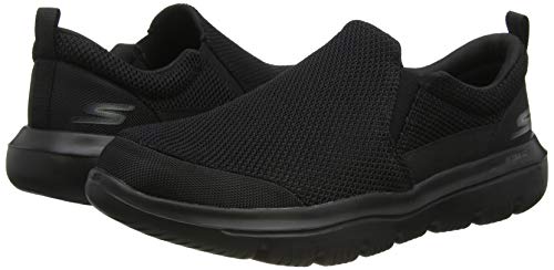 Skechers Men's GO Walk Evolution Ultra-Impeccable Sneaker, Black, 10 X-Wide