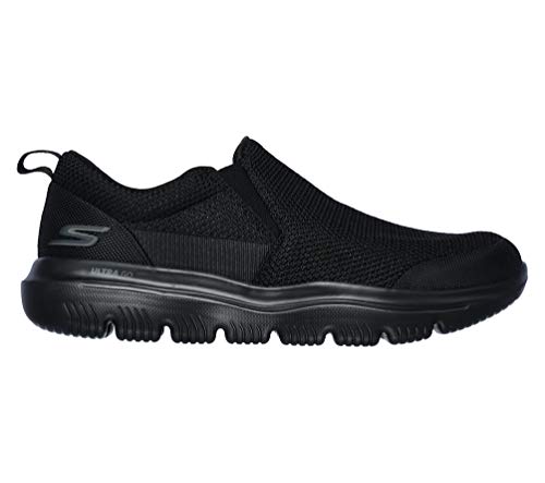 Skechers Men's GO Walk Evolution Ultra-Impeccable Sneaker, Black, 10 X-Wide