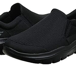 Skechers Men's GO Walk Evolution Ultra-Impeccable Sneaker, Black, 10 X-Wide