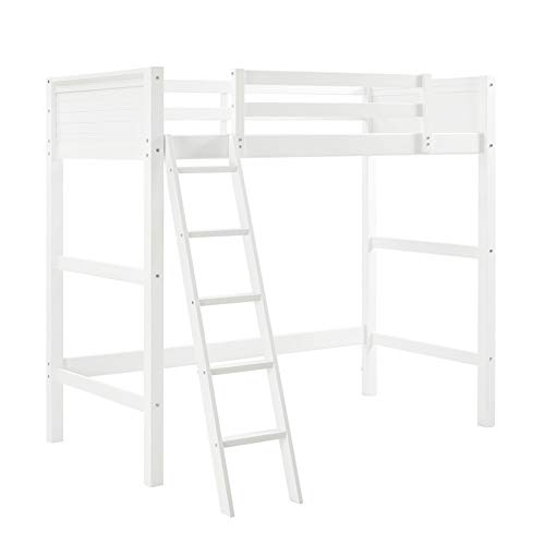 DHP Wood Loft Style Bunk Bed, Twin