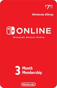 nintendo switch online 3-month individual membership [digital code]