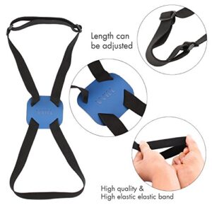 VVILL Bag Bungee, Luggage Straps Suitcase Adjustable Belt - Lightweight and Durable Travel Bag Accessories (Blue)