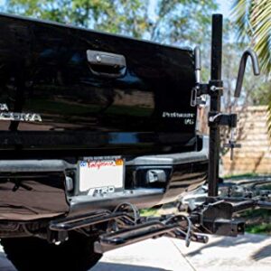 MaxxHaul 50027 Hitch Mount Bike Rack Platform Style 2-Bike Rack for Cars Trucks SUVs Minivans with Hitch Tightener