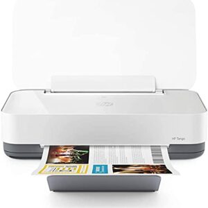 HP Tango Smart Wireless Printer – Mobile Remote Print, Scan, Copy, HP Instant Ink, Works with Alexa(2RY54A),White