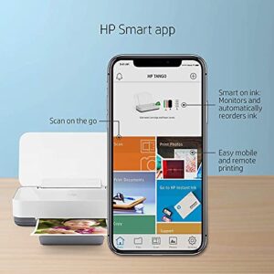 HP Tango Smart Wireless Printer – Mobile Remote Print, Scan, Copy, HP Instant Ink, Works with Alexa(2RY54A),White