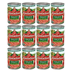 contadina tomato sauce with italian herbs, 12 pack 15 ounce (pack of 12)