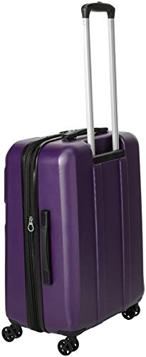 Samsonite Frontier Spinner Ladies Medium Purple Polycarbonate Luggage Bag TSA Approved Q12050002