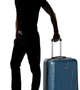 Samsonite Frontier Spinner Unisex Medium Blue Polycarbonate Luggage Bag TSA Approved Q12045002