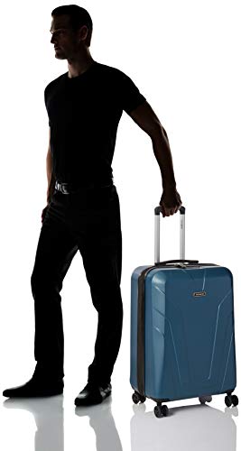 Samsonite Frontier Spinner Unisex Medium Blue Polycarbonate Luggage Bag TSA Approved Q12045002