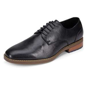 van heusen men's geraldo shoes, black, 10.5
