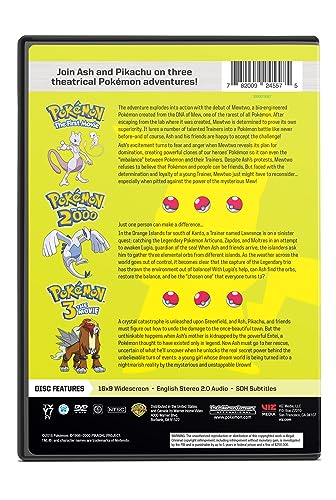 Pokemon Movies 1-3 (Standard Edition) (DVD)