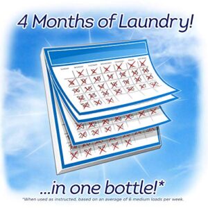 all Liquid Laundry Detergent, Free Clear for Sensitive Skin, Unscented and Hypoallergenic, 2X Concentrated, 110 Loads