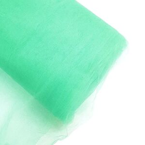craft and party, fabric tulle 54" by 40 yards (120 ft) mint fabric tulle bolt for diy tutu skirt, wedding and decoration (mint)