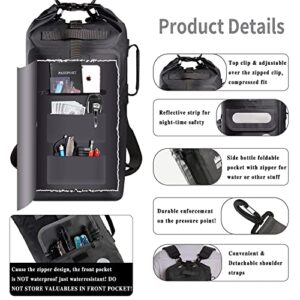 IDRYBAG Dry Bag Backpack Waterproof Floating 20L/30L/40L, Dry Bags Waterproof Backpack for Men, Dry Sack Waterproof Bag Kayak