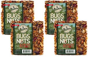 mr. bird bugs, nuts, fruit small wild bird seed cake 6 oz. pack of 4