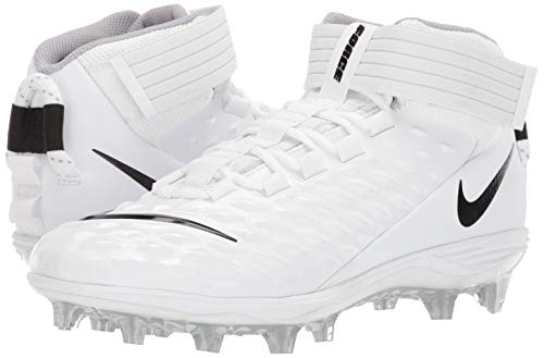 Nike New Force Savage Pro 2 Football Cleats White/Black/Wolf Grey Size 13 M