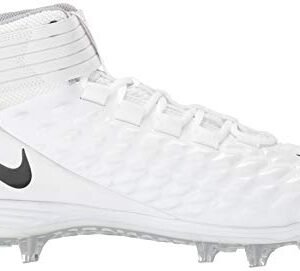 Nike New Force Savage Pro 2 Football Cleats White/Black/Wolf Grey Size 13 M