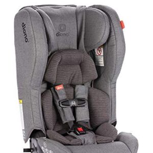 Diono Rainier 2AXT Latch, All-in-One Convertible Car Seat, Vogue Gray Dark (50216)