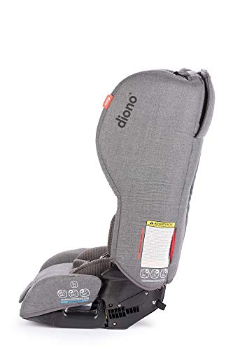 Diono Rainier 2AXT Latch, All-in-One Convertible Car Seat, Vogue Gray Dark (50216)