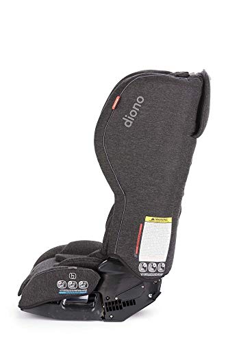 Diono Rainier 2AXT Latch, All-in-One Convertible Car Seat, Vogue Gray Dark (50216)