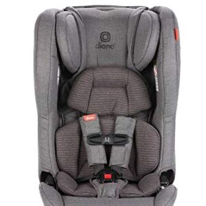 Diono Rainier 2AXT Latch, All-in-One Convertible Car Seat, Vogue Gray Dark (50216)