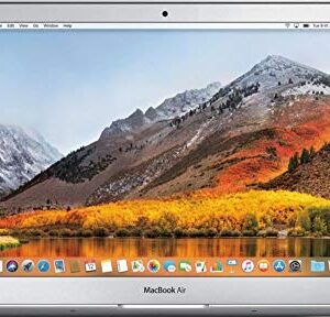 Model Apple MacBook Air 13.3in 1440 x 900 Glossy Display Laptop, Intel Core i5, 8GB RAM, 128GB SSD, Backlit Keyboard, WIFI, Bluetooth, Mac OS, Silver (Renewed)