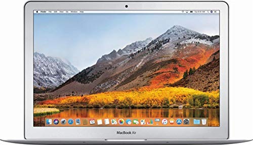 Model Apple MacBook Air 13.3in 1440 x 900 Glossy Display Laptop, Intel Core i5, 8GB RAM, 128GB SSD, Backlit Keyboard, WIFI, Bluetooth, Mac OS, Silver (Renewed)