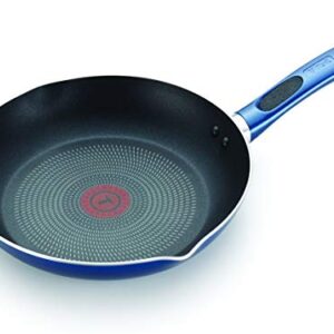 T-fal - B0370764 T-fal B03707 Excite ProGlide Nonstick Thermo-Spot Heat Indicator Dishwasher Oven Safe Fry Pan Cookware, 12-Inch, Blue