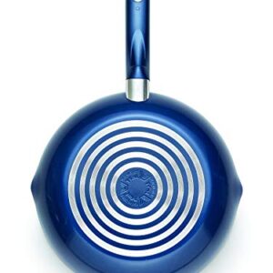 T-fal - B0370764 T-fal B03707 Excite ProGlide Nonstick Thermo-Spot Heat Indicator Dishwasher Oven Safe Fry Pan Cookware, 12-Inch, Blue