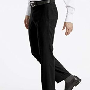 Calvin Klein Men Modern Fit Dress Pant, Black, 33W x 32L