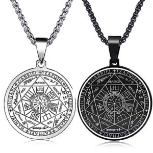 flyun seal of the seven archangels necklaces