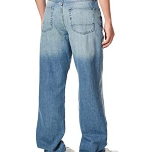 Nautica mens Loose Fit 5 Pocket Pant Jeans, Hook Line Blue, 34W x 30L US