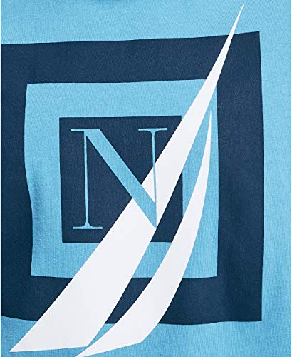 Nautica Men's Short Sleeve 100% Cotton Nautical Series Graphic Tee, Regatta, XX-Large