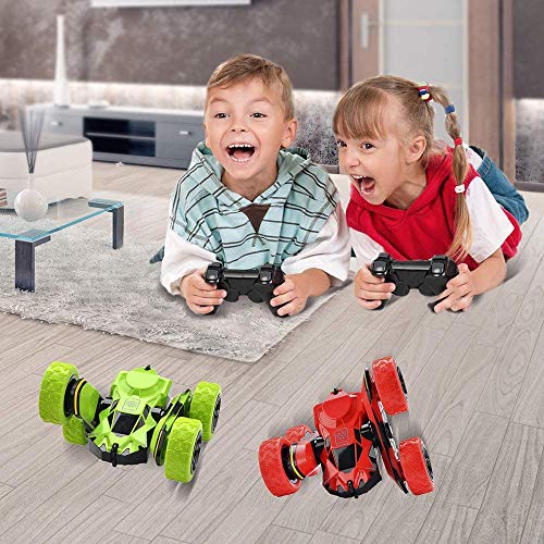 Joyjam Remote Control Car for Boys 4-10, 360° Rotation RC Stunt Car Off Road RC Toys Cars for Kids and Adults, 2.4Ghz Remote Control Truck High Speed Racing Car, for Boys Girls Christmas Birthday Gift