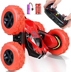 joyjam remote control car for boys 4-10, 360° rotation rc stunt car off road rc toys cars for kids and adults, 2.4ghz remote control truck high speed racing car, for boys girls christmas birthday gift