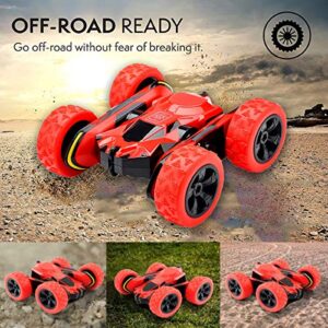 Joyjam Remote Control Car for Boys 4-10, 360° Rotation RC Stunt Car Off Road RC Toys Cars for Kids and Adults, 2.4Ghz Remote Control Truck High Speed Racing Car, for Boys Girls Christmas Birthday Gift