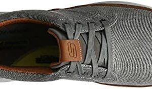 Skechers mens Skechers Men s Moreno Canvas Oxford Shoe, Beige (Tpe 578), 10.5 Wide US