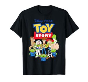 disney pixar toy story buzz woody jessie graphic t-shirt t-shirt