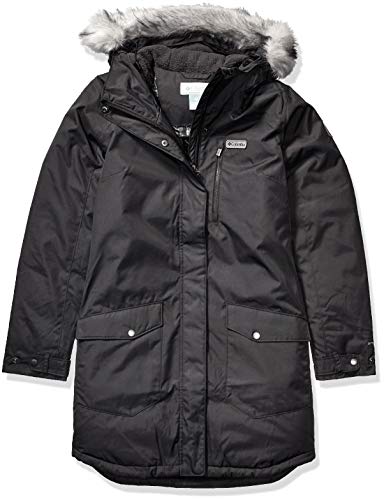 Columbia Women's Suttle Mountain Long Insulated Jacket, Black, X-Large