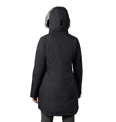 Columbia Women's Suttle Mountain Long Insulated Jacket, Black, X-Large