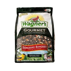 wagner's 82042 songbird banquet wild bird food, 5-pound bag